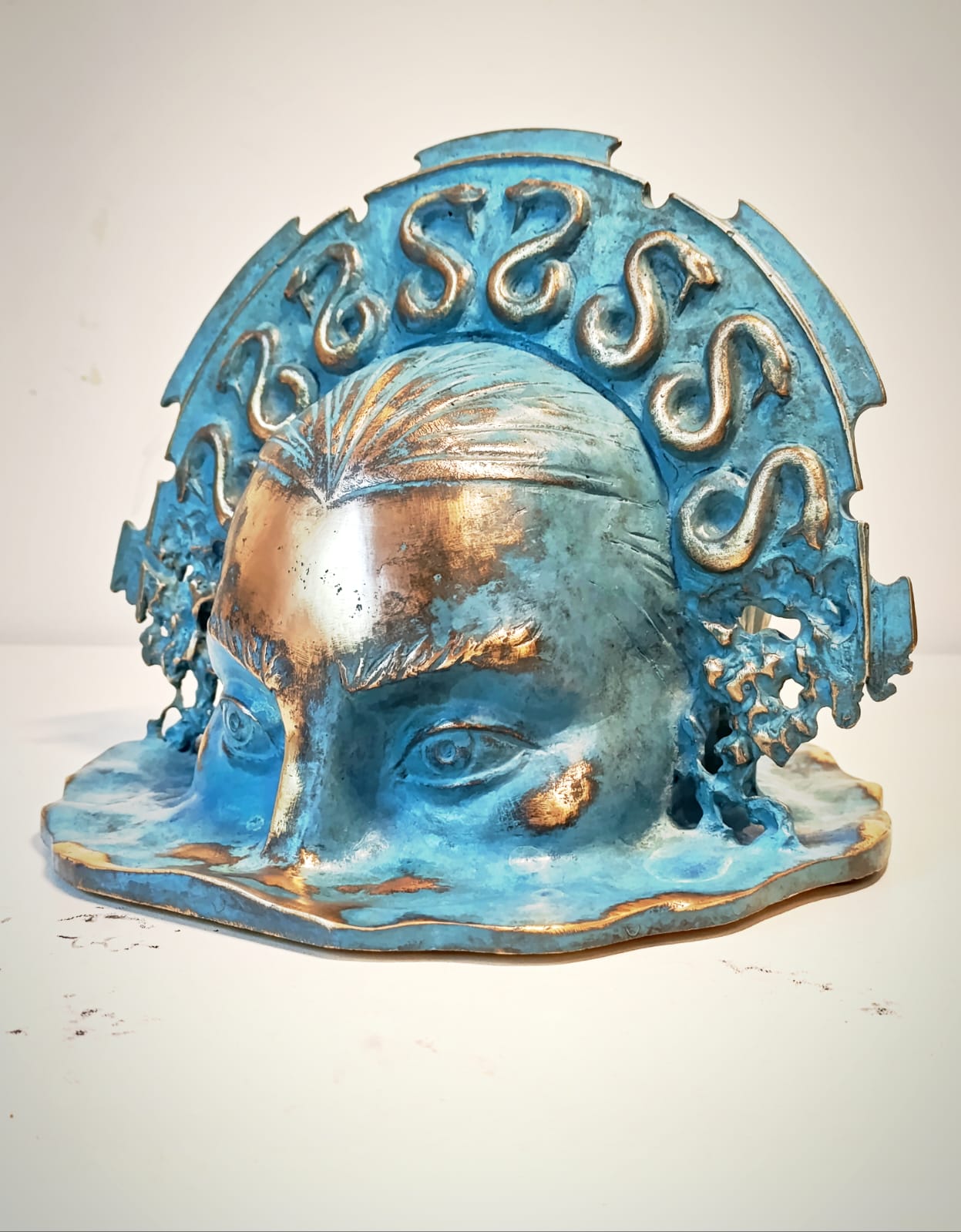 Medusa sculpture — view 2